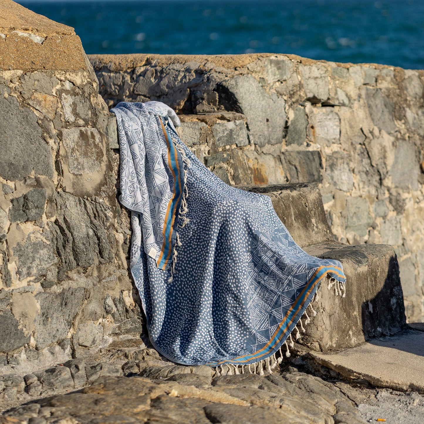 Olympos Navy Turkish Towel