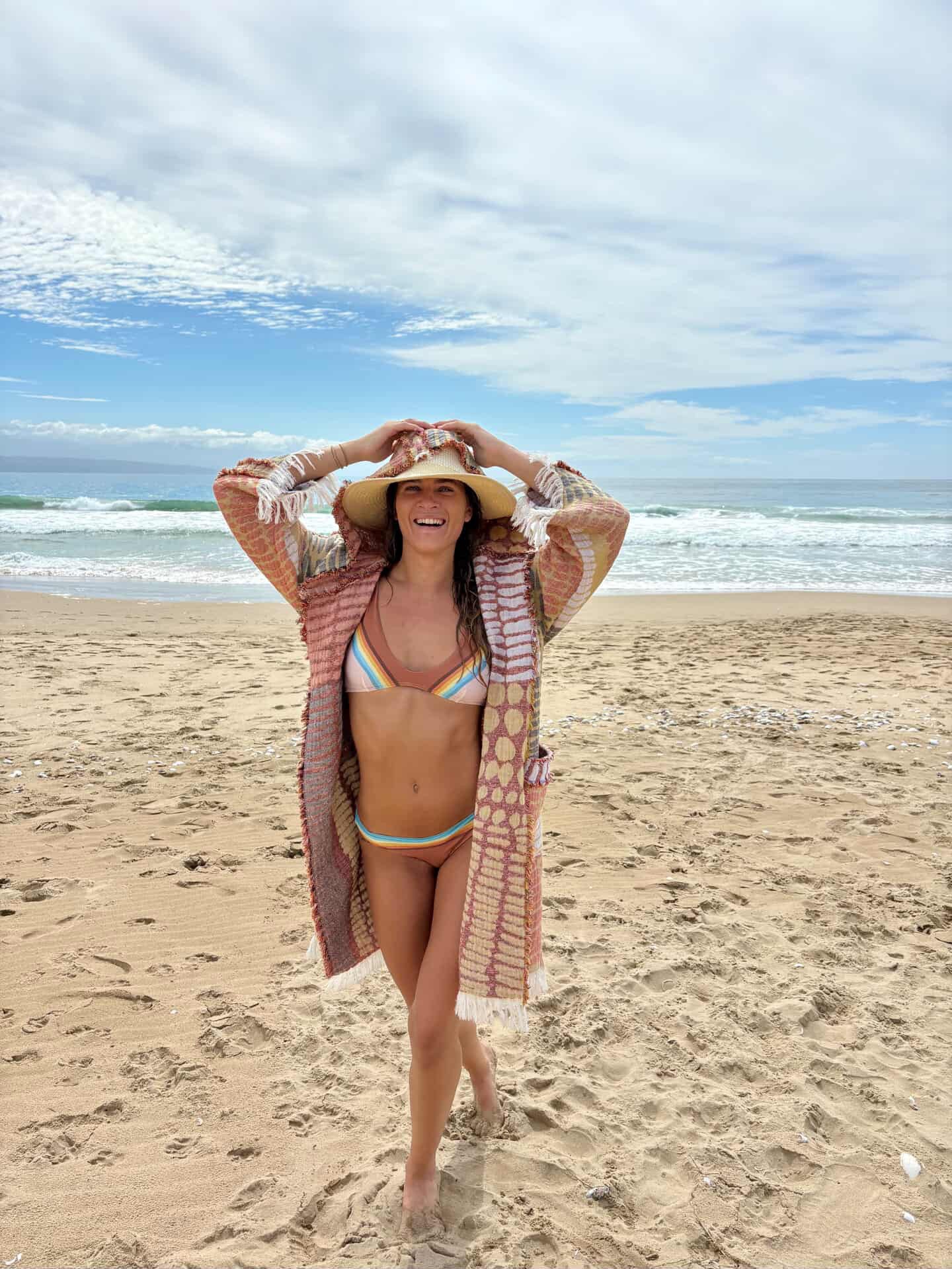 Adel Robe Gold & Red