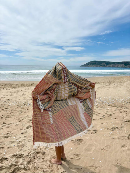 Adel Robe Gold & Red