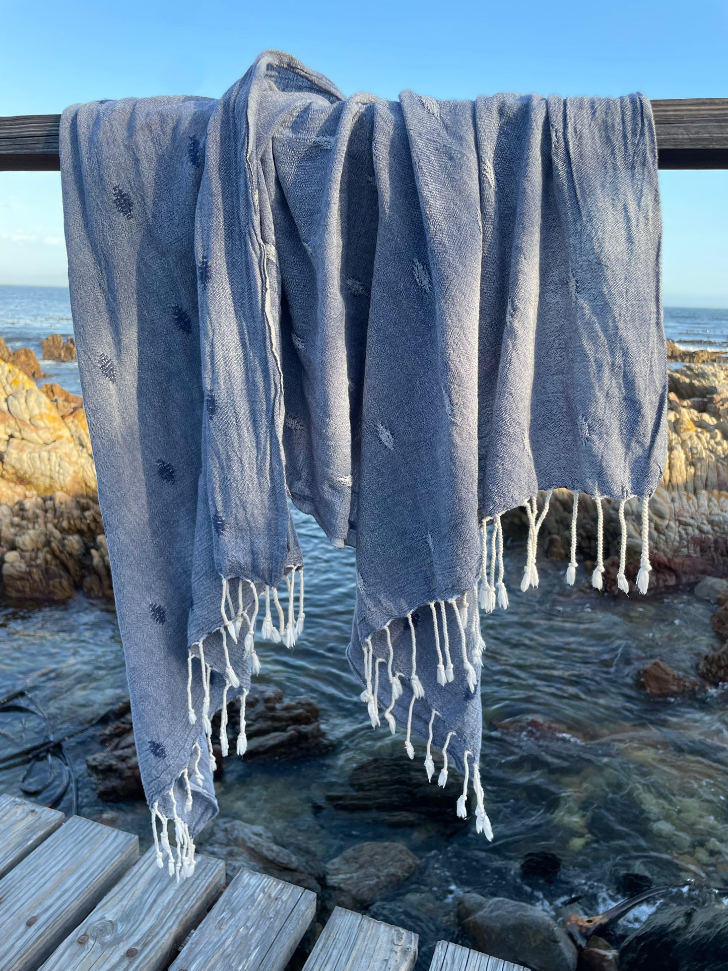 Sunset Blue Scarf