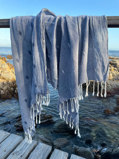 Sunset Blue Scarf