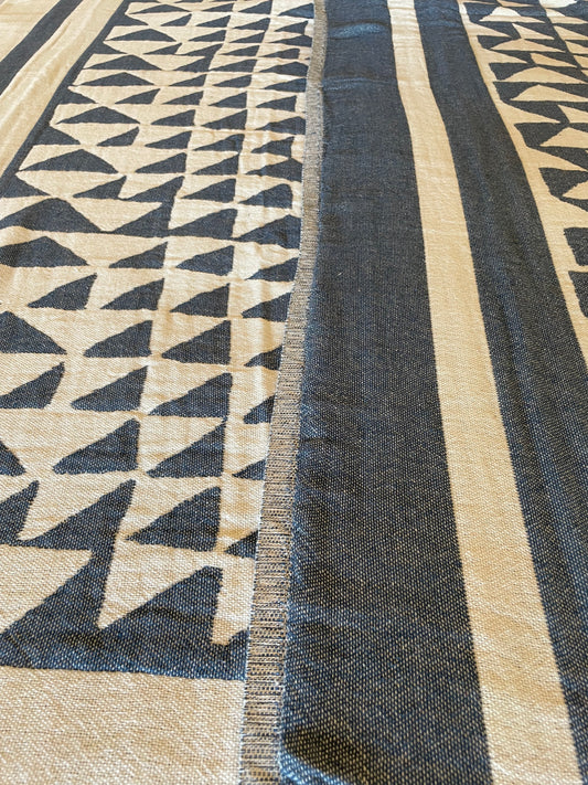 Blue Piramit Throw