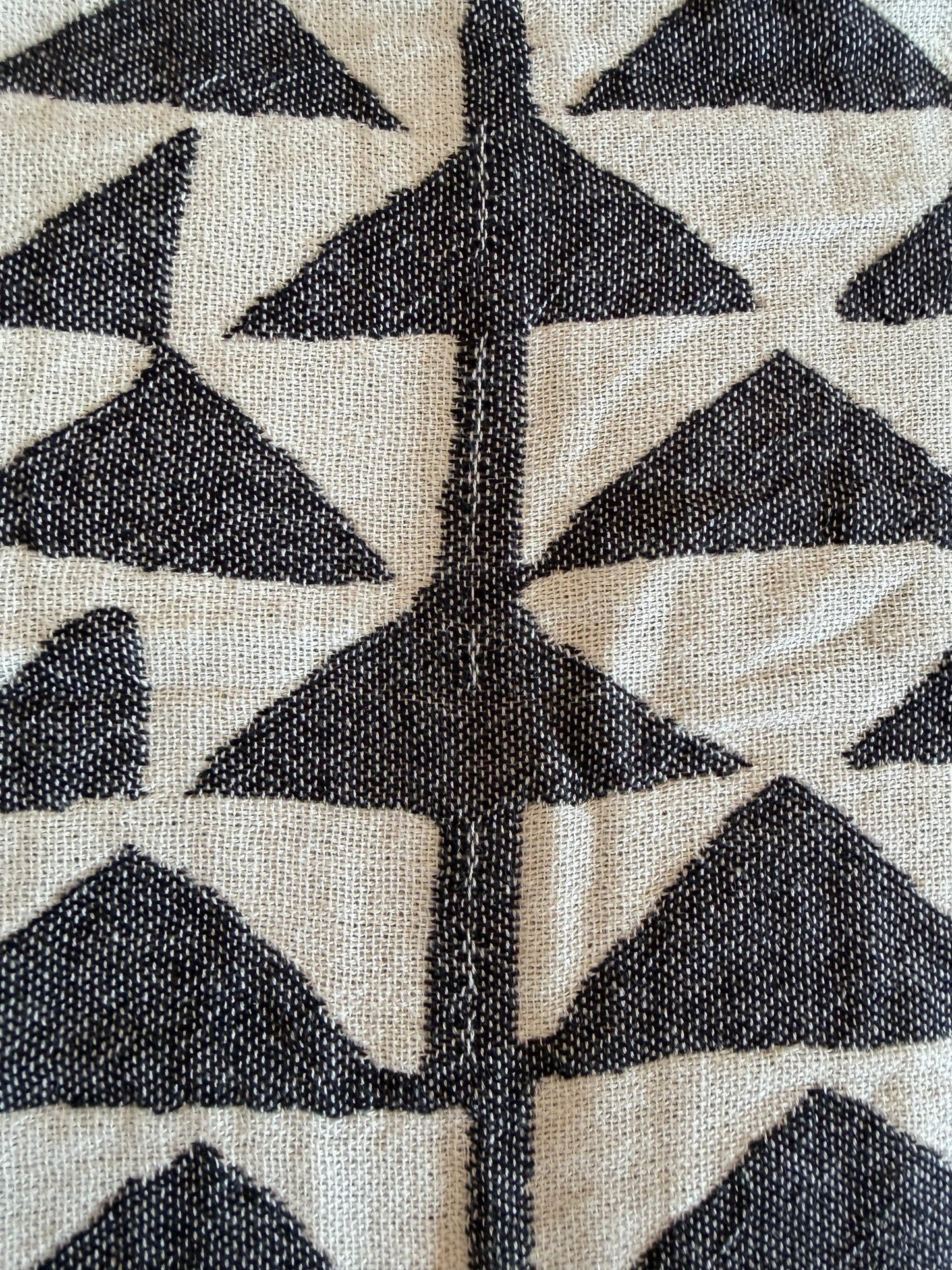 TGTBT Black Piramit Throw - Minor Yarn Inconsistency