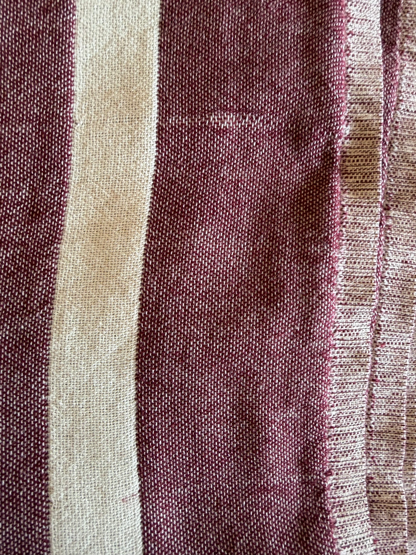 TGTBT Ruby Piramit Throw - Weave Inconsistencies