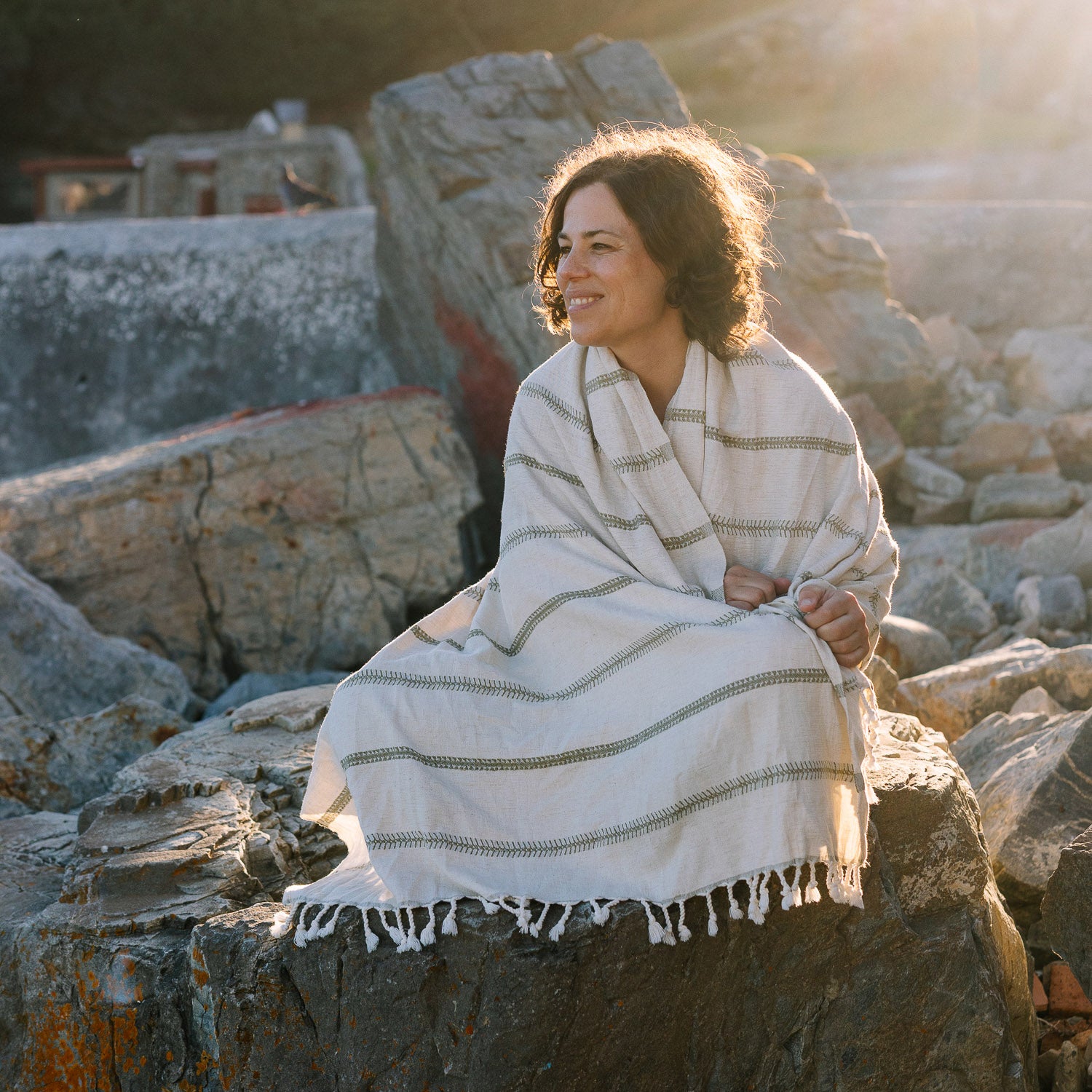 Sefa Bay Leaf Turkish Towel – The Ministry of Comfort