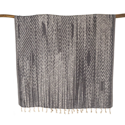 Dilara Black Turkish Towel