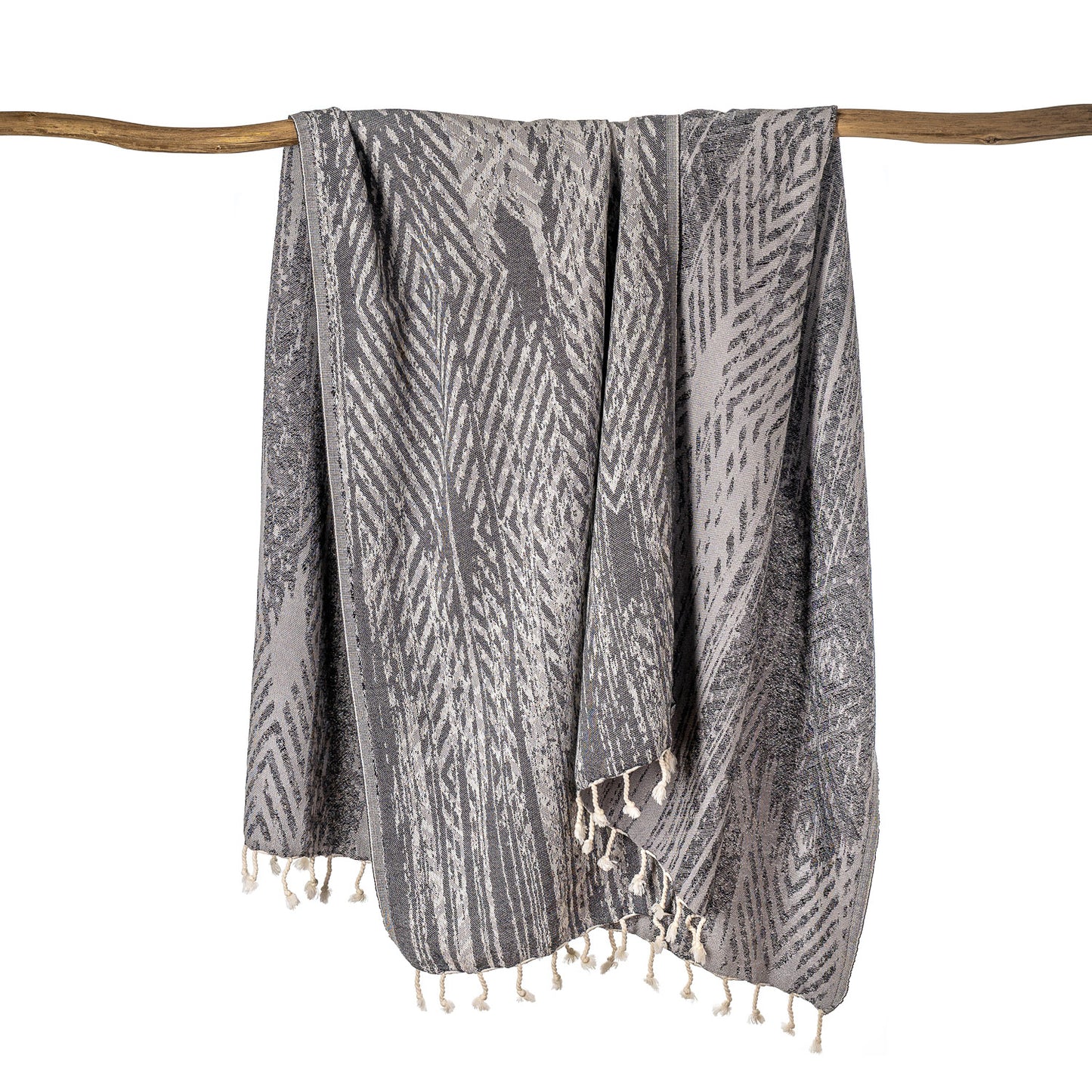 Dilara Black Turkish Towel