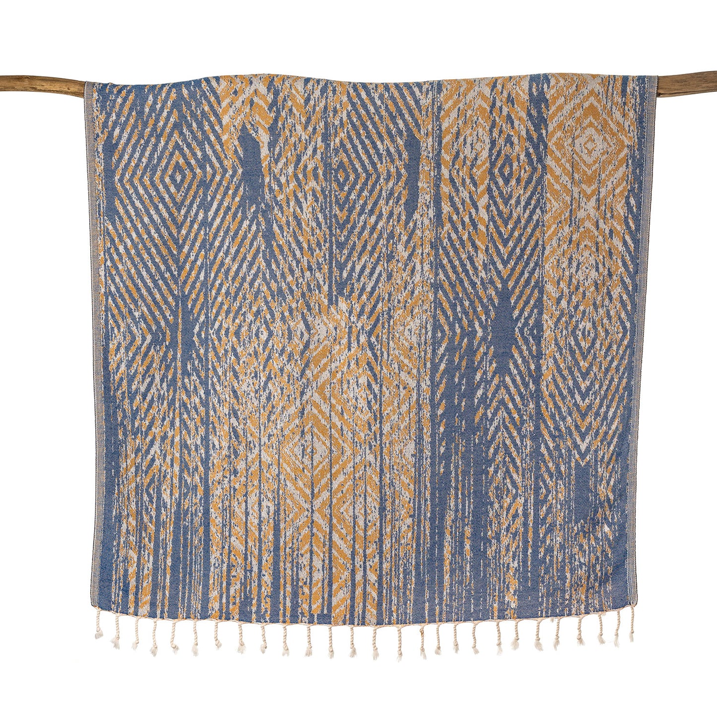 Dilara Navy & Caramel Turkish Towel
