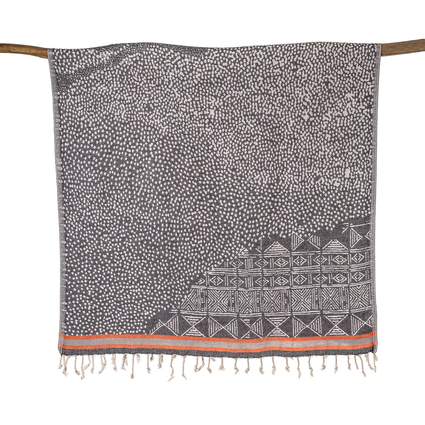 Olympos Black Turkish Towel