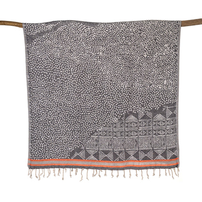 Olympos Black Turkish Towel