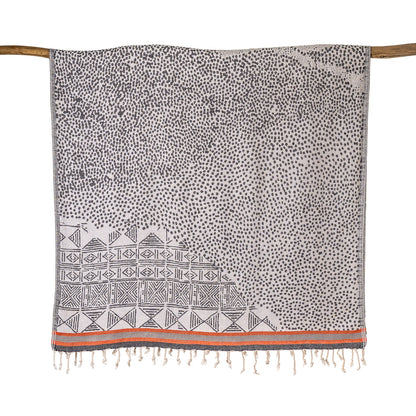 Olympos Black Turkish Towel