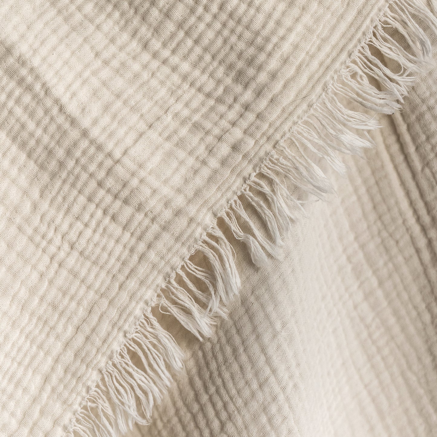 Cream Swaddle Blanket (Single)