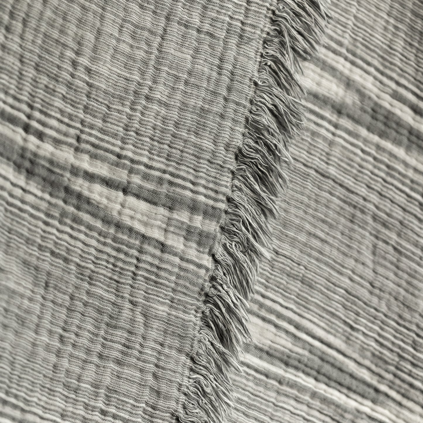 Patterned Grey Swaddle Blanket (Single)