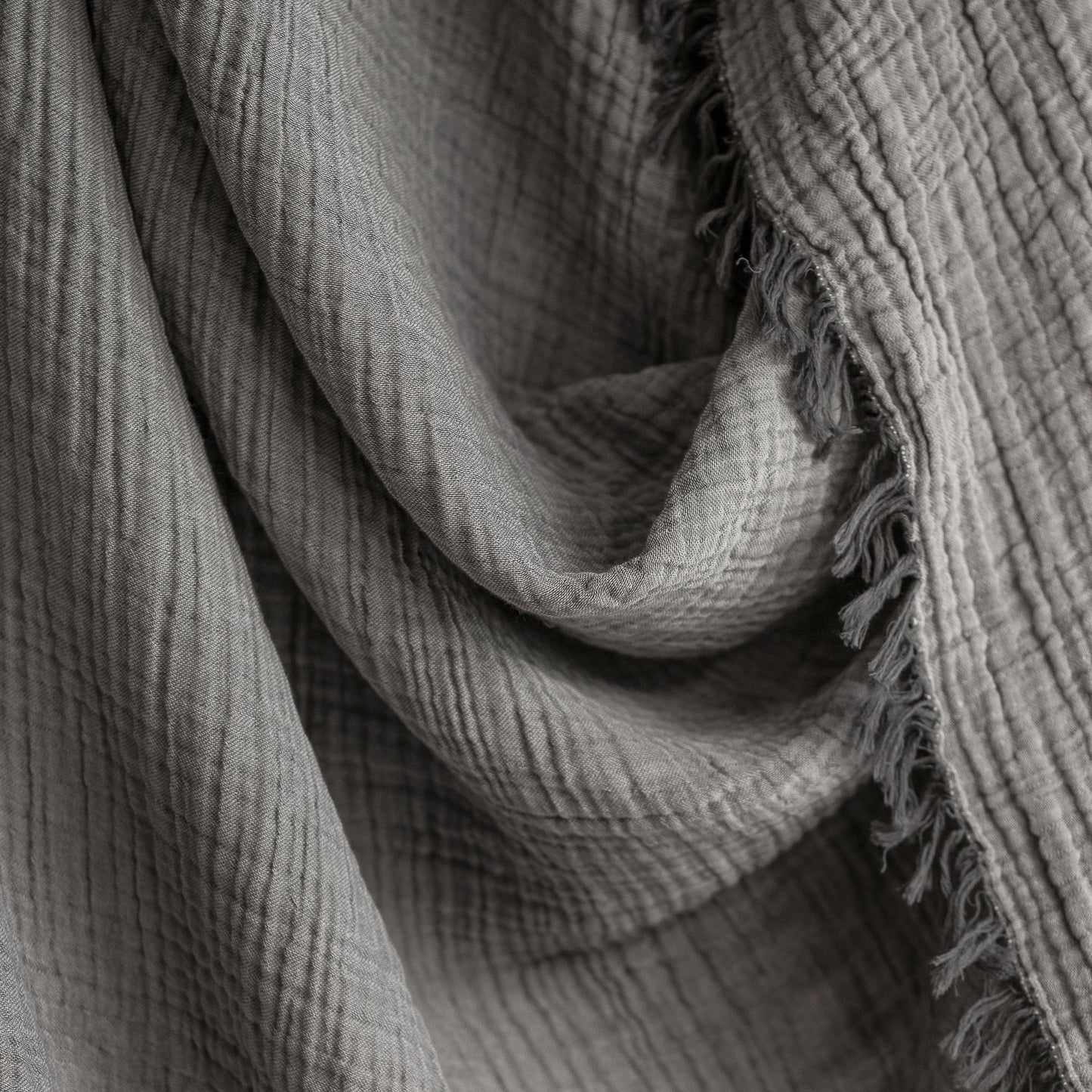 Grey Swaddle Blanket (King)