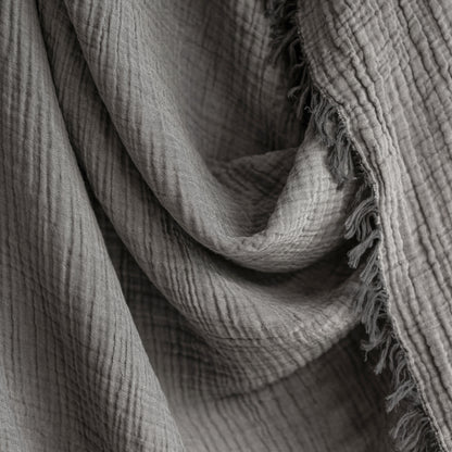 Grey Swaddle Blanket (King)