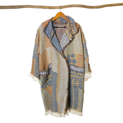 Adel Robe Gold & Blue
