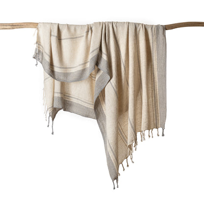 Moses Charcoal Turkish Towel
