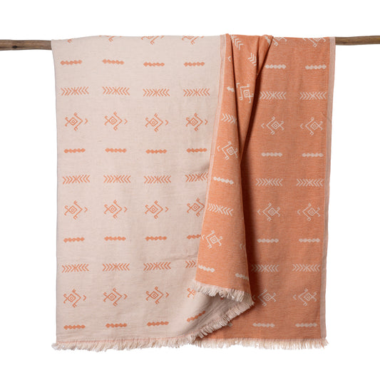Lupita Throw Vintage Orange