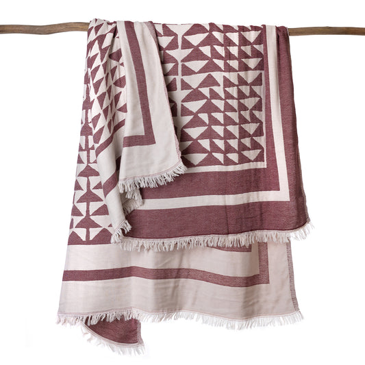 Ruby Piramit Throw