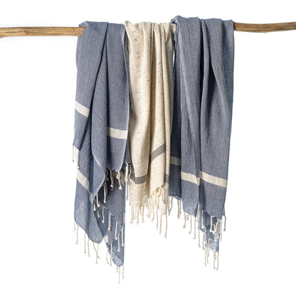 Terra Blue Turkish Towel