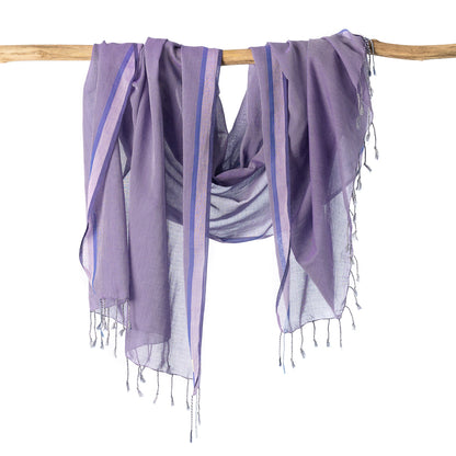 Zeus Purple Scarf