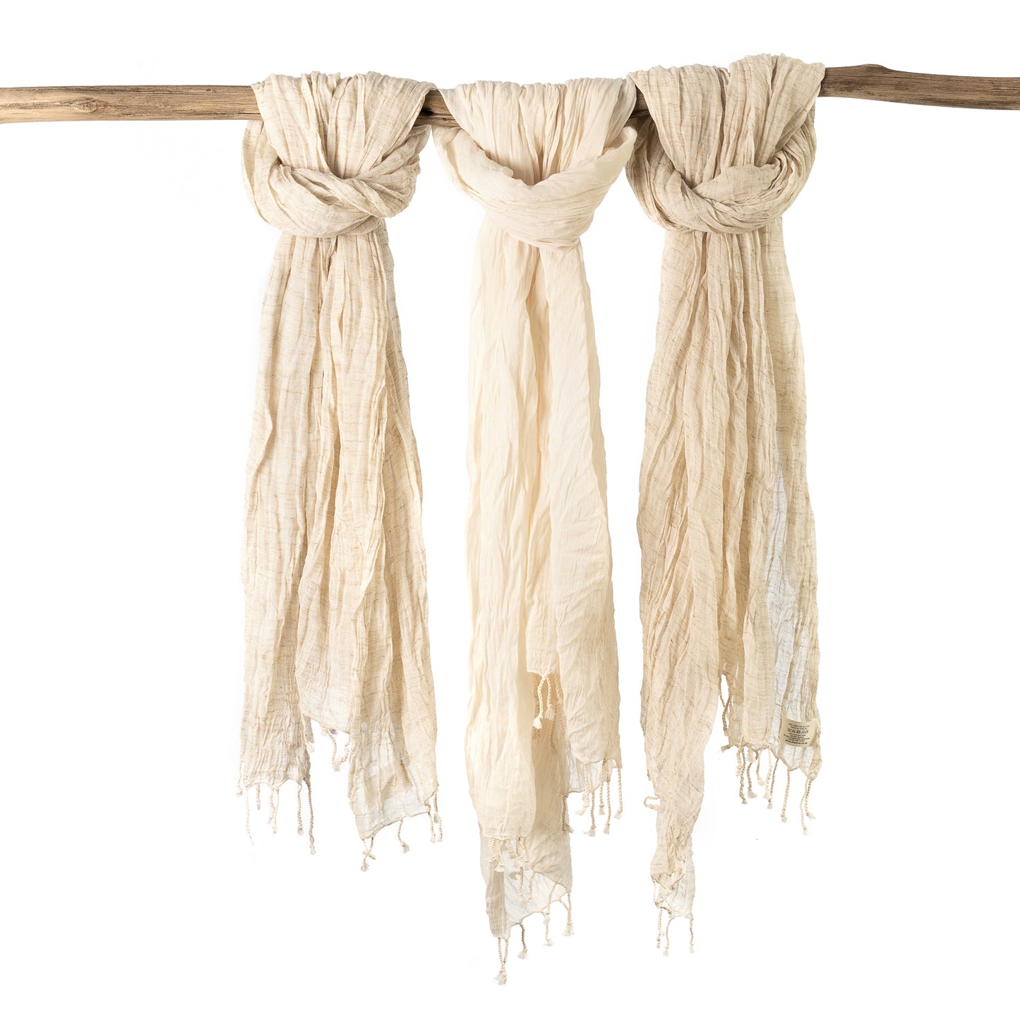 Asya Cream Scarf