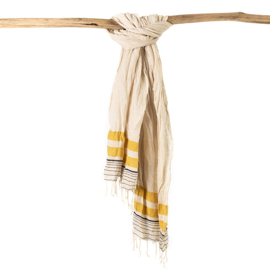 Nina Mustard Scarf