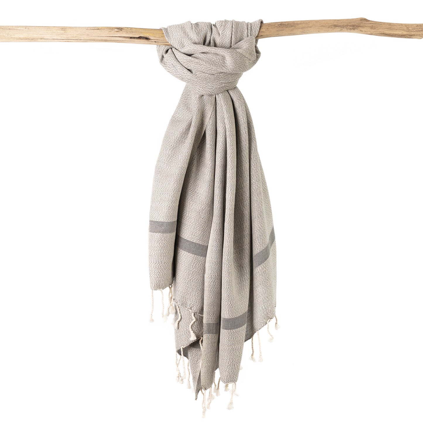 Truva Grey Turkish Towel