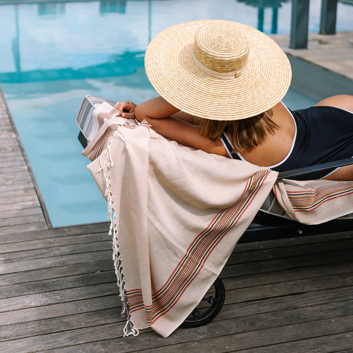 Erim Pink Sand Turkish Towel