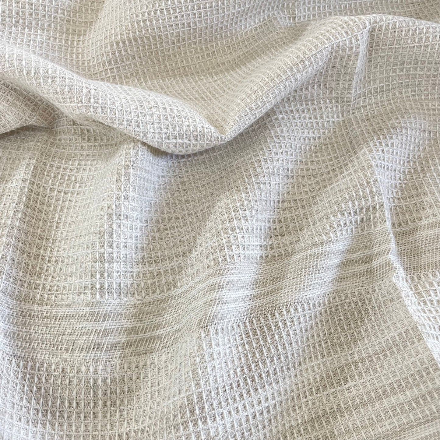 Beige Lattice Blanket