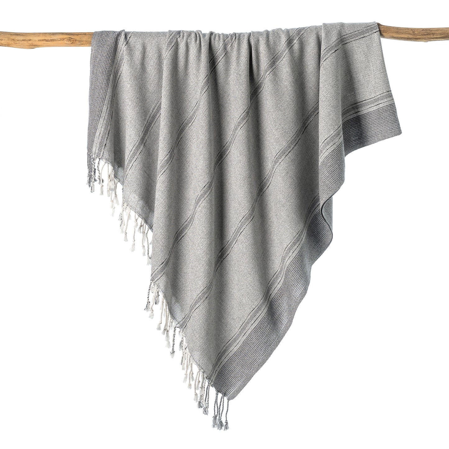 Korsan Black Turkish Towel