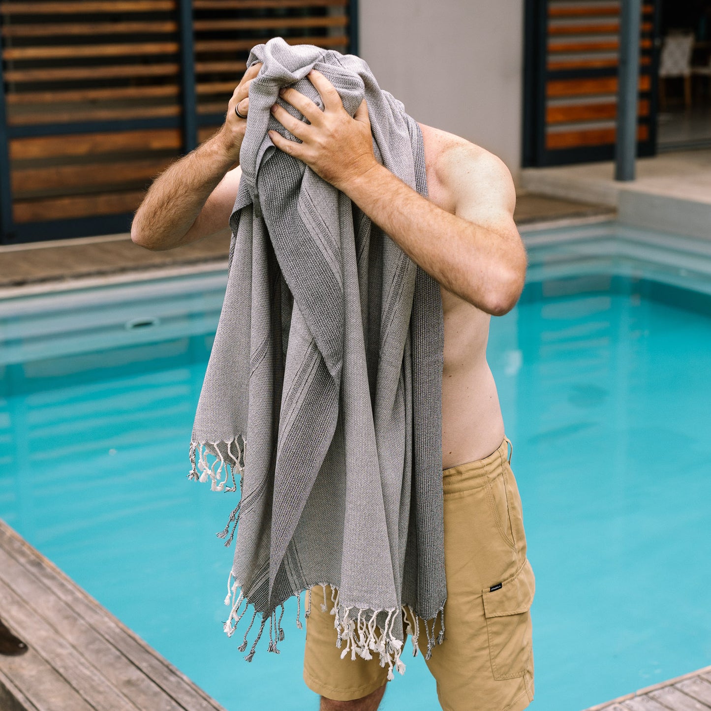 Korsan Black Turkish Towel