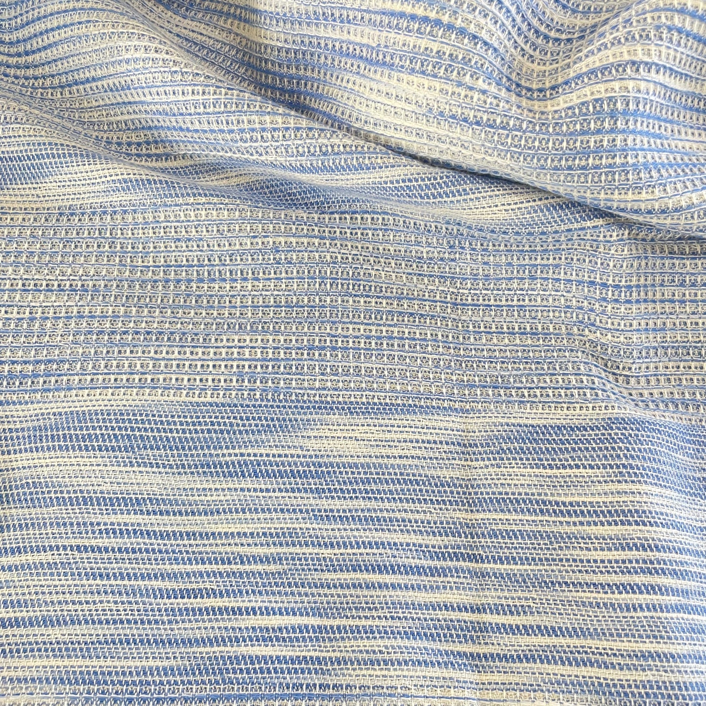 Sky Blue Lattice Blanket