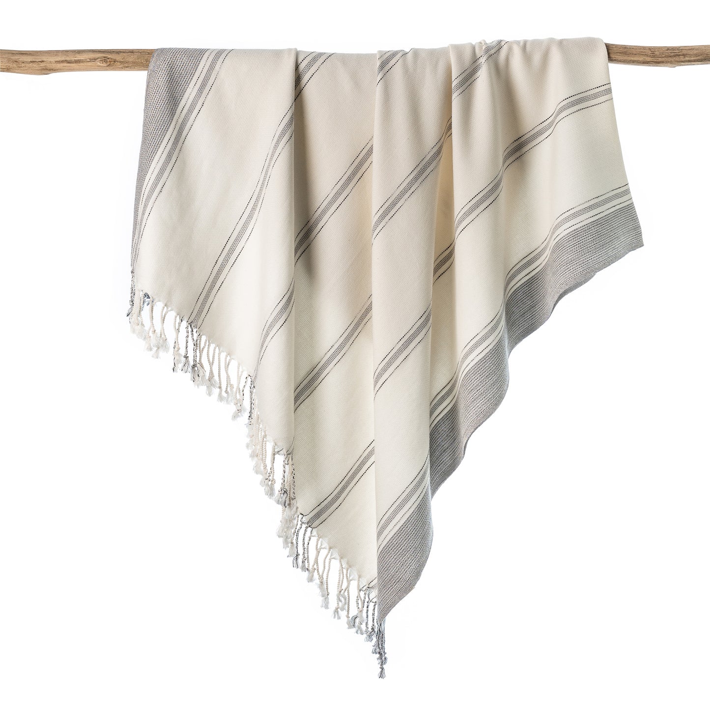 Korsan White Turkish Towel Set